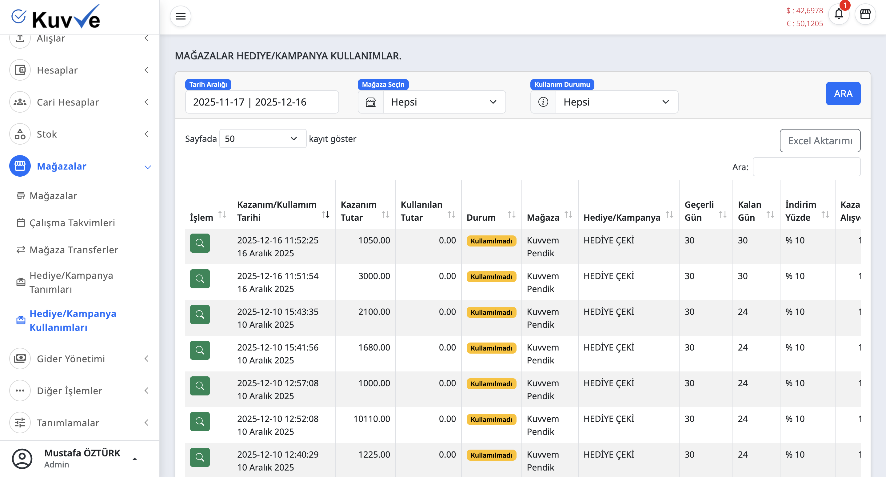 Kampanya/Hediye ekran goruntusu 1