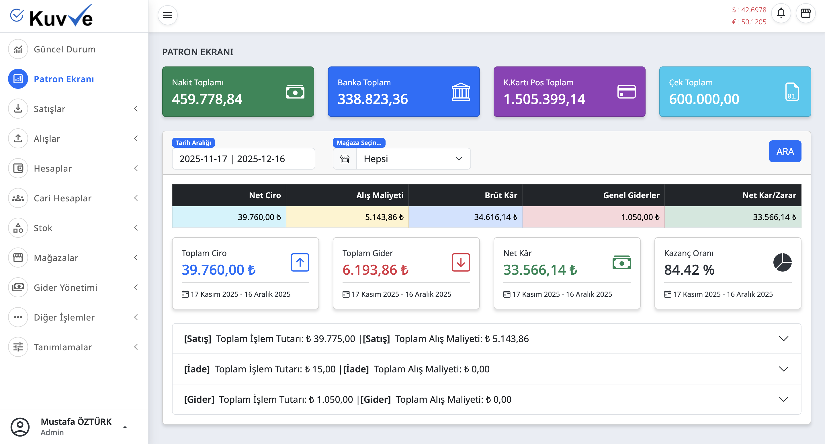Patron Ekranı ekran goruntusu 1